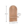 Regale Elea Eiche Nachbildung B/H/T: ca. 18x35x12 cm Regale Elea Eiche Nachbildung B/H/T: ca. 18x35x12 cm – Bild 3