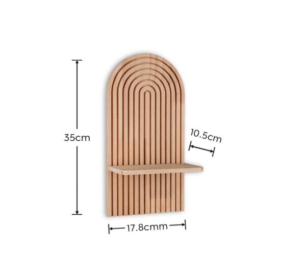 Regale Elea Eiche Nachbildung B/H/T: ca. 18x35x12 cm Regale Elea Eiche Nachbildung B/H/T: ca. 18x35x12 cm – Bild 3