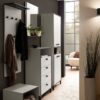 Highboard Edda beige hell B/H/T: ca. 60,2x103,4x33,05 cm – Bild 3