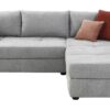 Ecksofa grau Microfaser B/H/T: ca. 321x92x219 cm – Bild 2