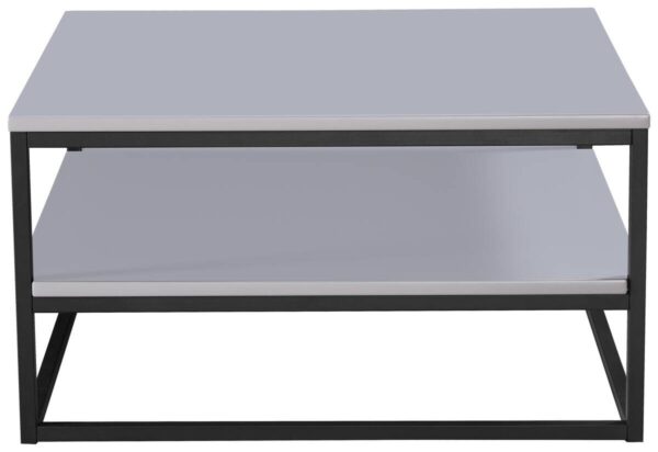 Couchtisch Tilda 2 grau lackiert B/H/T: ca. 75x40x75 cm Couchtisch Tilda 2 grau lackiert B/H/T: ca. 75x40x75 cm – Bild 2