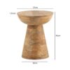 Beistelltisch Mango B/H/T: ca. 37x45x37 cm – Bild 2