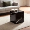 Couchtisch schwarz Marmor Optik B/H/T: ca. 40x45x40 cm Couchtisch schwarz Marmor Optik B/H/T: ca. 40x45x40 cm – Bild 3