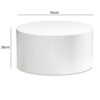 Couchtisch weiß H/D: ca. 30x60 cm – Bild 2
