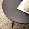 Couchtisch schwarz Marmor Optik B/H/T: ca. 60x41x60 cm Couchtisch schwarz Marmor Optik B/H/T: ca. 60x41x60 cm – Bild 3