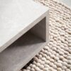 Couchtisch sand B/H/T: ca. 100x25x50 cm – Bild 3