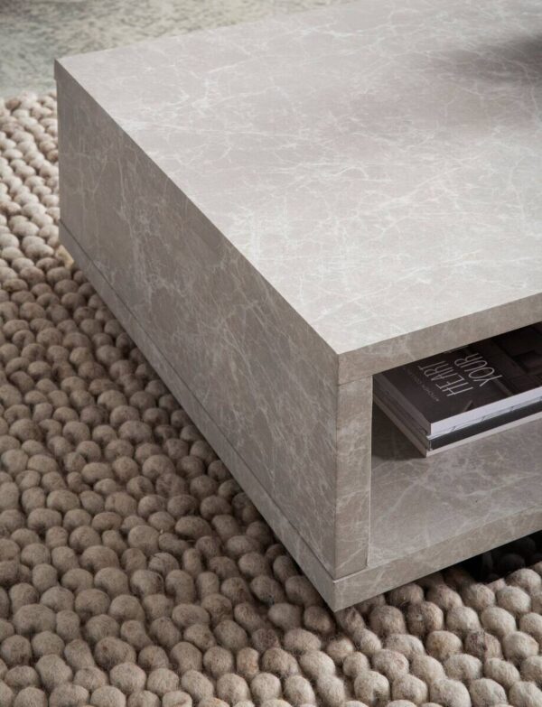 Couchtisch sand B/H/T: ca. 100x25x50 cm – Bild 5
