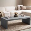Couchtisch Beton Optik B/H/T: ca. 110x35x55 cm – Bild 2