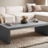 Couchtisch Beton Optik B/H/T: ca. 110x35x55 cm – Bild 3