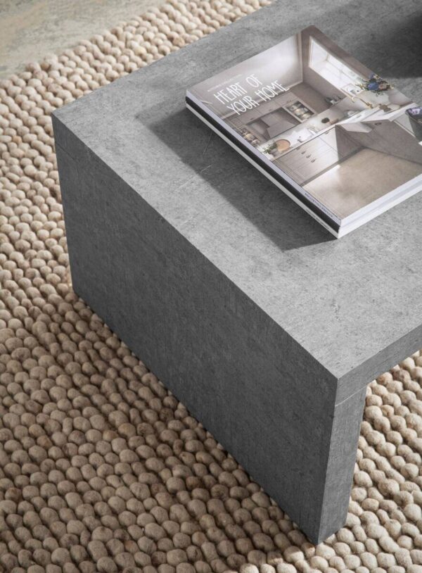 Couchtisch Beton Optik B/H/T: ca. 110x35x55 cm – Bild 4