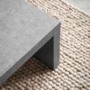 Couchtisch Beton Optik B/H/T: ca. 110x35x55 cm – Bild 5