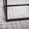 Couchtisch klar schwarz B/H/T: ca. 58x43,5x58 cm – Bild 2