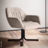 Wohnling Sessel beige Polyester – Bild 4