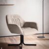 Wohnling Sessel beige Polyester – Bild 5