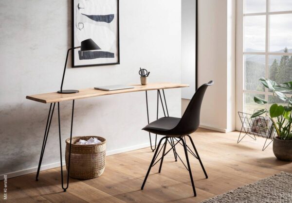 Schreibtisch natur B/H/T: ca. 150x75x36 cm – Bild 5