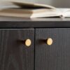 Sideboard schwarz B/H/T: ca. 140x75x40 cm – Bild 3