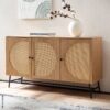 Sideboard natur Eiche Optik B/H/T: ca. 140x80x39 cm – Bild 5