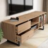 Lowboard Eiche Optik B/H/T: ca. 150x55x40 cm Lowboard Eiche Optik B/H/T: ca. 150x55x40 cm – Bild 2