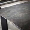Esstisch schwarz Marmor Optik B/H/T: ca. 180x77x95 cm – Bild 2