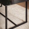 Esstisch schwarz Marmoroptik Optik B/H/T: ca. 200x76x90 cm – Bild 4