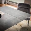 Esstisch schwarz Marmor Optik B/H/T: ca. 180x78x95 cm – Bild 4
