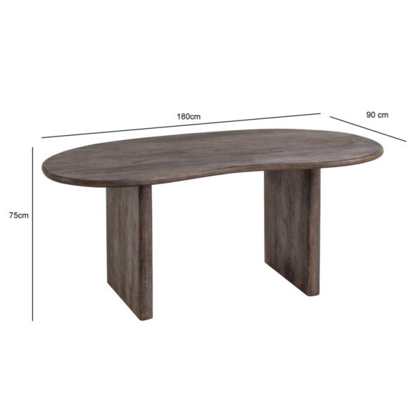 Schreibtisch B/H/T: ca. 180x75x90 cm – Bild 3