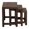 Beistelltisch Genua Akazie dunkel B/H/T: ca. 50x47x35 cm – Bild 4