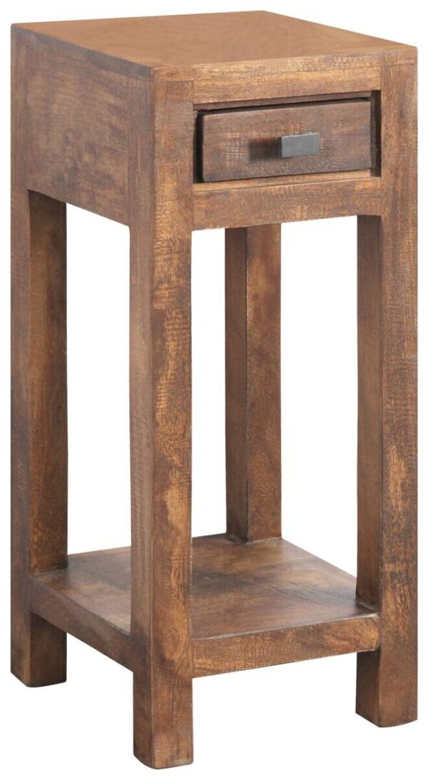 Blumensäule Genua Akazie dunkel B/H/T: ca. 30x75x30 cm Blumensäule Genua Akazie dunkel B/H/T: ca. 30x75x30 cm – Bild 2
