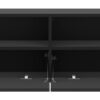 TV-Lowboard Otis schwarz Hochglanz B/H/T: ca. 180x37x32 cm – Bild 3