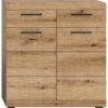 Kommode SCOUT Evoke Oak Nachbildung B/H/T: ca. 90x96x37 cm – Bild 3