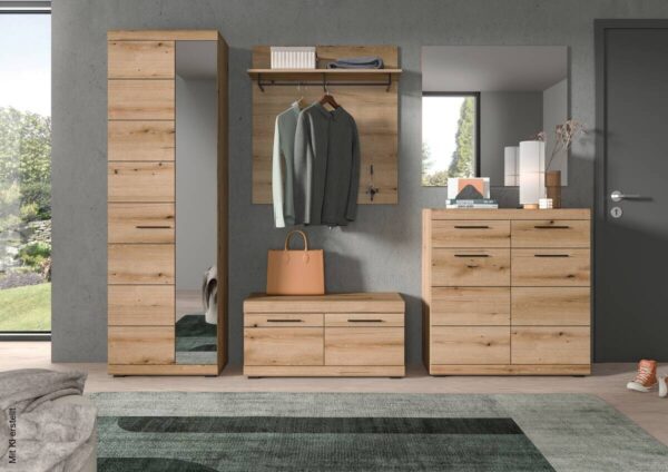 Garderobe SCOUT Evoke Oak Nachbildung B/H/T: ca. 272x197x40 cm – Bild 2