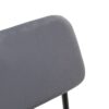 Barhocker MIKA grau Samt B/H/T: ca. 48,5x111x50 cm – Bild 2
