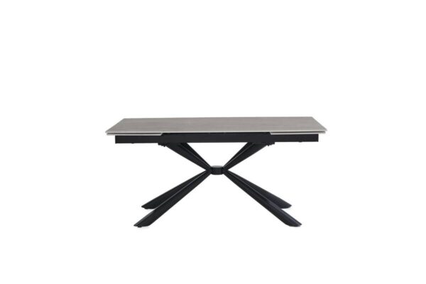 Esstisch grau Stone Optik B/H/T: ca. 160x76x90 cm – Bild 2