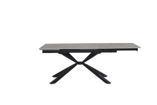 Esstisch grau Stone Optik B/H/T: ca. 160x76x90 cm – Bild 3