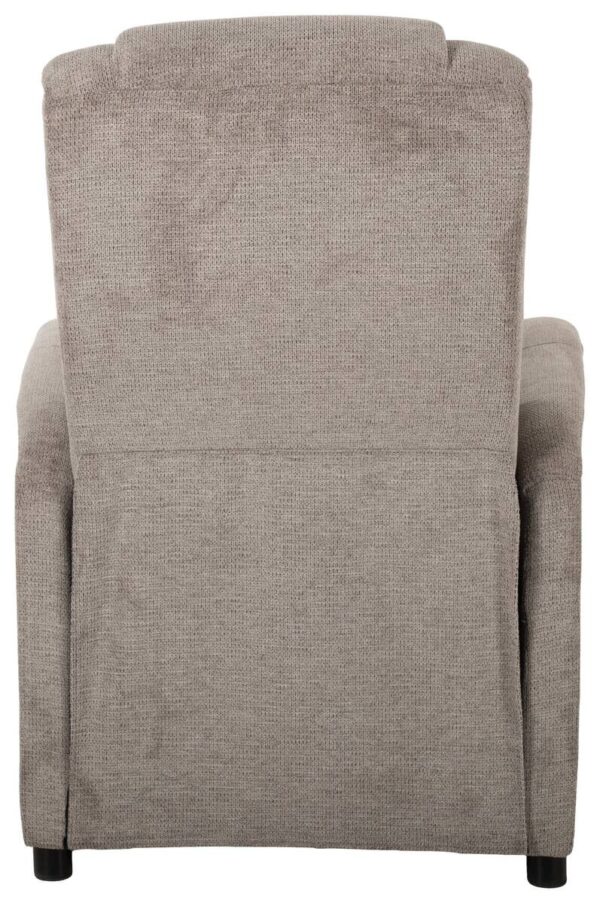 TV-Sessel Delta taupe Webstoff B/H/T: ca. 77x107x91 cm – Bild 3