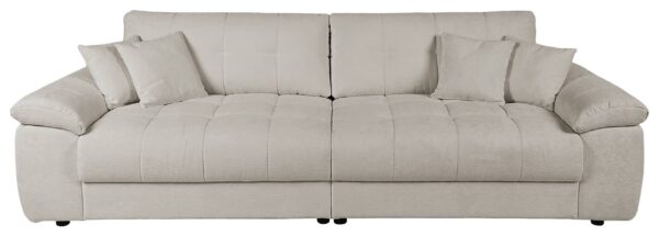 Big Sofa Tema graubraun Microfaser B/H/T: ca. 278x89x116 cm – Bild 4