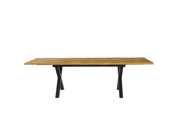 Esstisch Wildeiche Nachbildung B/H/T: ca. 180x77x90 cm – Bild 3