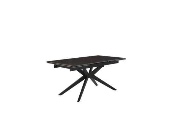 Esstisch anthrazit B/H/T: ca. 160x77x90 cm – Bild 2