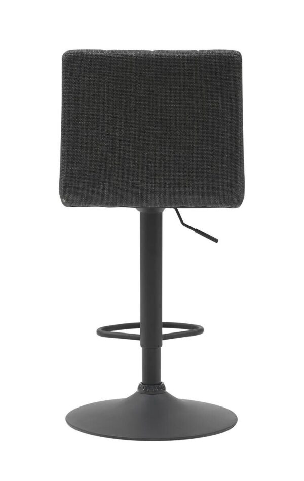 Barhocker Erika anthrazit Microfaser Webstoff B/H/T: ca. 47x93x57 cm – Bild 2