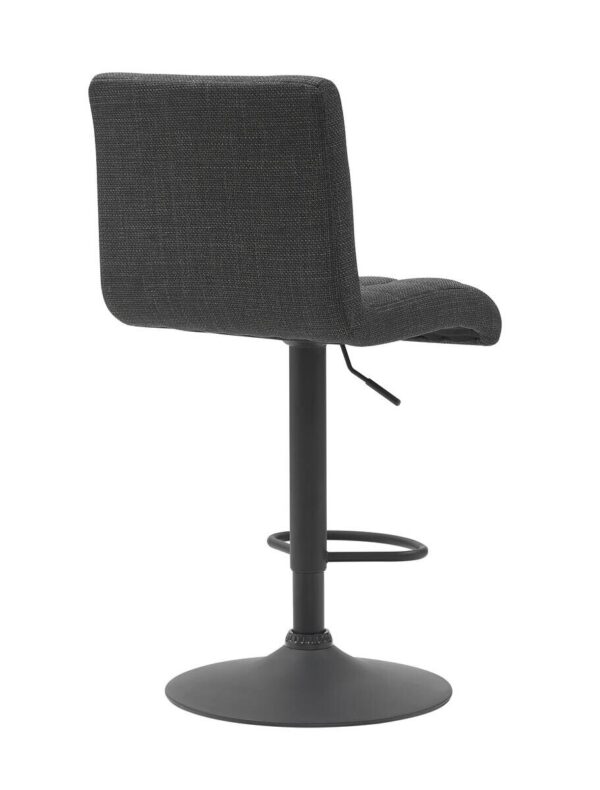 Barhocker Erika anthrazit Microfaser Webstoff B/H/T: ca. 47x93x57 cm – Bild 3
