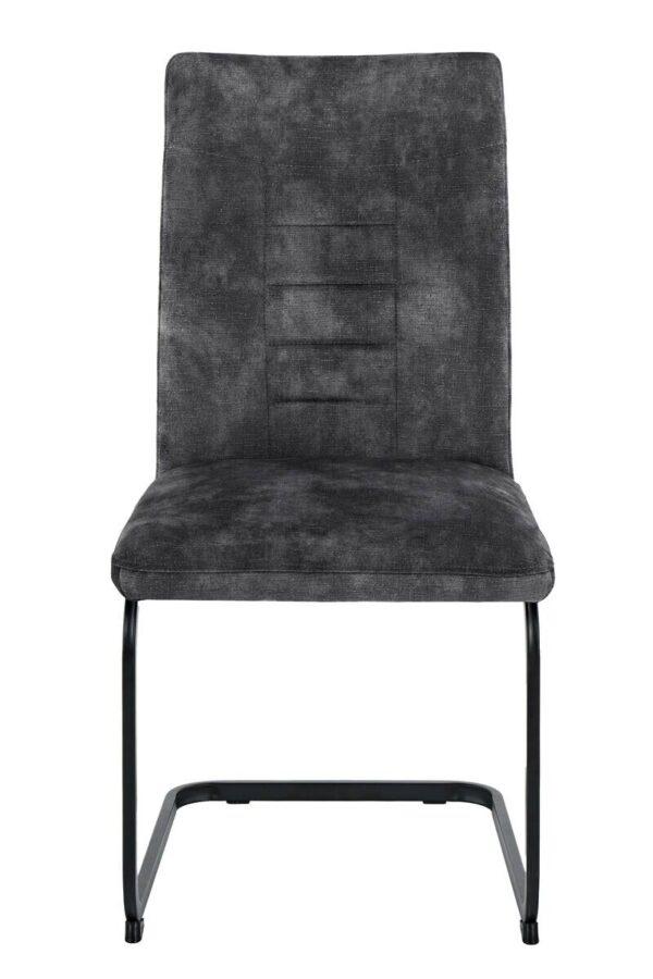 Schwingstuhl Gela anthrazit Microfaser B/H/T: ca. 49x98x62 cm – Bild 4