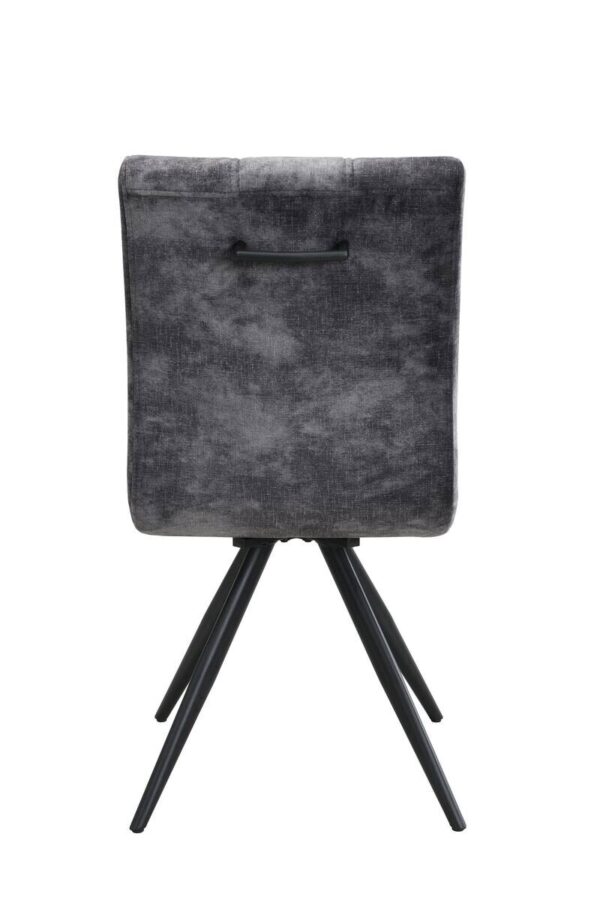 Drehstuhl Porto anthrazit Microfaser B/H/T: ca. 58x94x60 cm – Bild 5