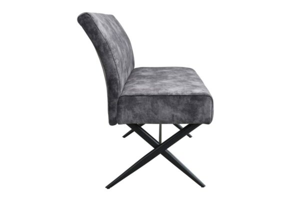 Bank Porto I anthrazit B/H/T: ca. 140x89x64 cm – Bild 2