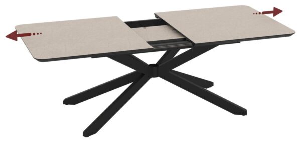 Esstisch Ancona Cashmere B/H/T: ca. 190x75x103 cm – Bild 2