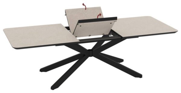 Esstisch Ancona Cashmere B/H/T: ca. 190x75x103 cm – Bild 4