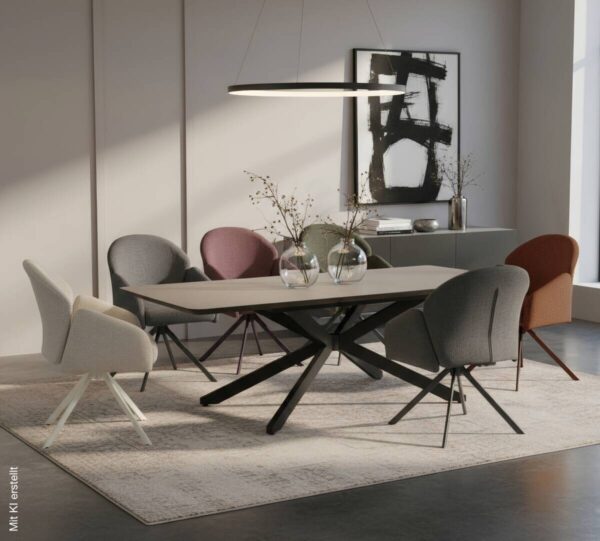 Esstisch Ancona Cashmere B/H/T: ca. 190x75x103 cm – Bild 5