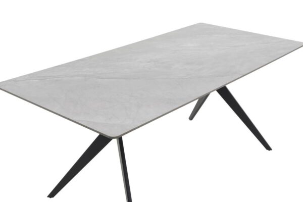 Esstisch Paccino I grau Marmor Optik B/H/T: ca. 180x76x90 cm – Bild 2