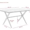 Esstisch Menorca Artisan Oak Nachbildung B/H/T: ca. 140x76x90 cm Esstisch Menorca Artisan Oak Nachbildung B/H/T: ca. 140x76x90 cm – Bild 2