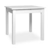 Esstisch Coburg weiß B/H/T: ca. 80x77x80 cm – Bild 3