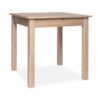 Esstisch Coburg Eiche Sonoma Optik schwarz B/T: ca. 80x80 cm – Bild 4